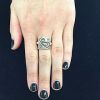 Bulgari Onyx and Diamond Leo Zodiac Ring