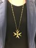 Byzantine Filigree Cross in 14k Yellow Gold