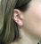 Diamond Drop Platinum and 18kt. Earrings, c. 1900