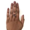 Antique 2.38ct Amethyst Ring in 18kt Rose Gold