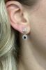 Sapphire Drop Earrings