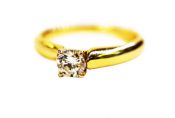 Canadian Diamond Solitaire Ring