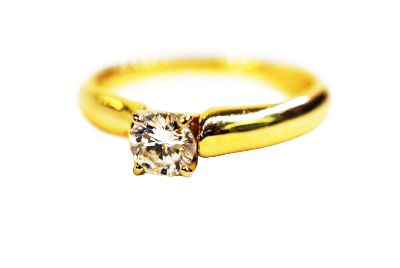 Canadian Diamond Solitaire Ring