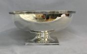Canadian Art Deco Sterling Silver Pedestal Bowl