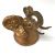 Carl Wagner Cast Bronze Elephant Head Shaped Bell