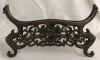 Carved Cinnabar Tray With Original Fitted Stand