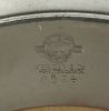 Challah Board Silver Plate Maple Wood by Meriden B. Co
