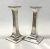 Chinese Export Silver Candlesticks in the Arts & Crafts Style