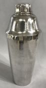 Chinese Export Sterling Silver Cocktail Shaker
