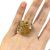 Citrine and Prasiolite Ring