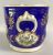Continental Porcelain Hand-Painted Jardinieres Cachepots