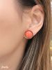 Coral Earrings
