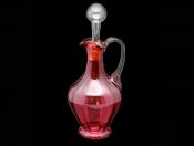 Cranberry Glass Decanter