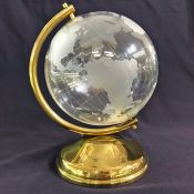 Crystal Globe Made In The Czech Republic
