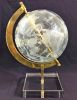 Crystal Globe On Brass Frame