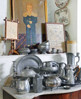 Country Living With The Warmth Of Pewter