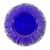 Czech Art Deco Blue Glass Vase