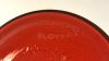 Czechoslovakia Art Deco Cased Red Glass Vase With Silver Overlay