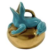 Victorian W. T. Copeland Miniature Figural Frog Pitcher
