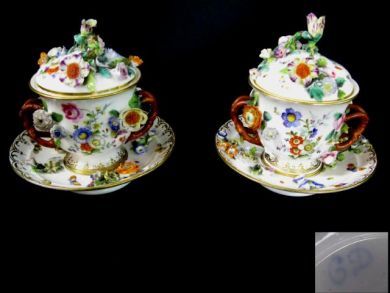Coalbrookdale caudle cups