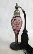 DeVilbiss Cameo Glass Perfume Atomizer
