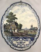 Delft Plaque, 19th Century