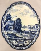 Delft Plaque, 19th Century