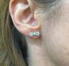Diamond Bow Earrings