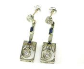 Diamond Drop Earrings