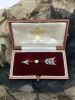 Diamond Arrow Brooch