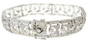 Openwork Diamond Bracelet