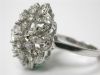 Vintage Diamond Cluster Ring