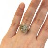 Diamond Cluster Ring