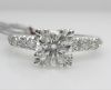Diamond Engagement Ring in Platinum