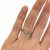 Vintage Emerald Cut Diamond Solitaire Engagement Ring