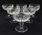 Discontinued Irish Waterford “Maureen” Crystal Champagne Coupes