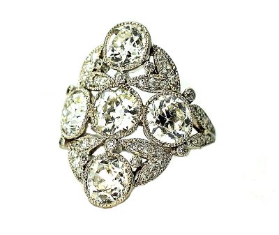 Caldwell Edwardian Diamond Ring