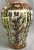 English Imari Bone China Covered Mantle Urns