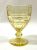 Early Vintage “Hermitage Topaz” Depression Glass Water Goblets
