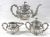 East Asian Silver Plate Figural Tea Set, Early 20th Century
