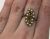 Edwardian Citrine Seed Pearl Ring