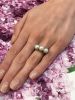 Edwardian Cultured Pearl and Diamond Ring