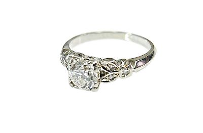Edwardian Diamond Engagement Ring