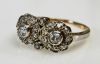 Edwardian .65ct Diamond Ring in Platinum and 14kt. Yellow Gold