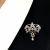 Edwardian Diamond and Ruby Brooch or Pendant