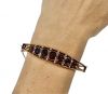 Edwardian Garnet and Diamond Bracelet