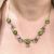 Edwardian Peridot and Seed Pearl Necklace