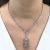 Edwardian Rock Quartz and Diamond Necklace