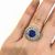 Edwardian Sapphire and Diamond Ring
