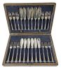 Birks “Chantilly” Sterling Silver Fish Service For 12